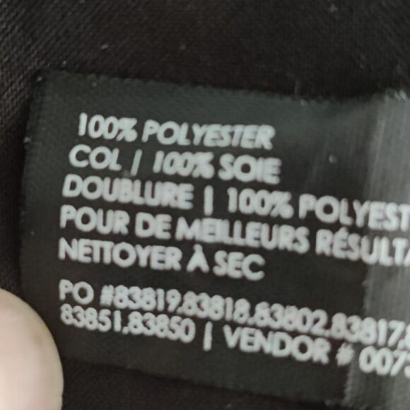 Club Monaco Talis Brocade Patterned Mini Dress with Blue Collar Sz 12 - Picture 11 of 12